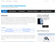 Tablet Screenshot of collectingwedgwood.com